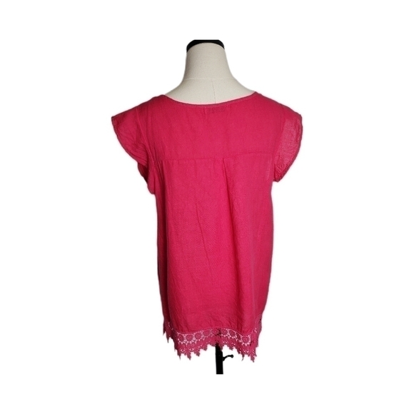 Terzo Millennio Linen Womans  Tunic Top Size M - Picture 2 of 8